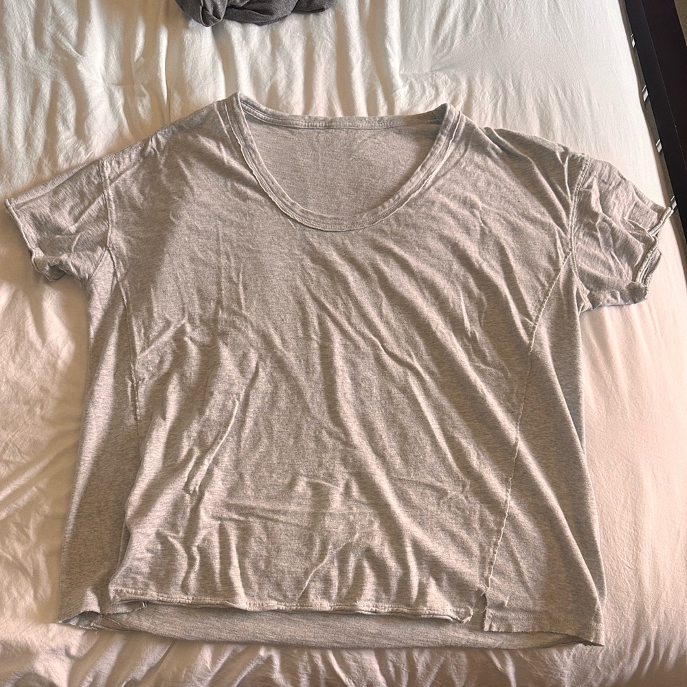 Aerie Heathered Gray Tee
